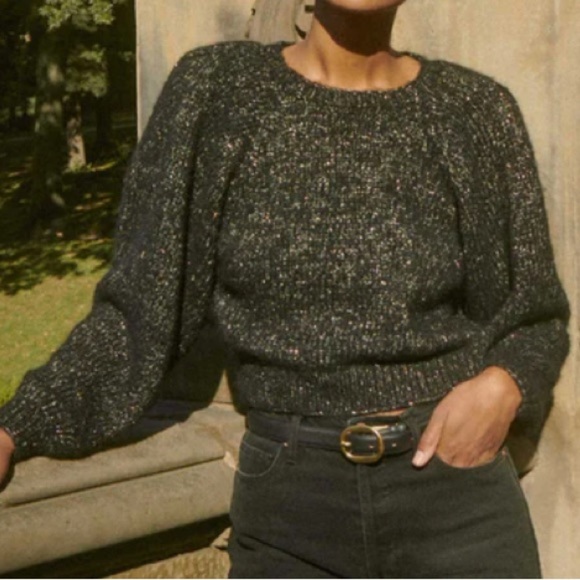 Doen Sweaters - Doen Estrella Pullover In Black Small NWT